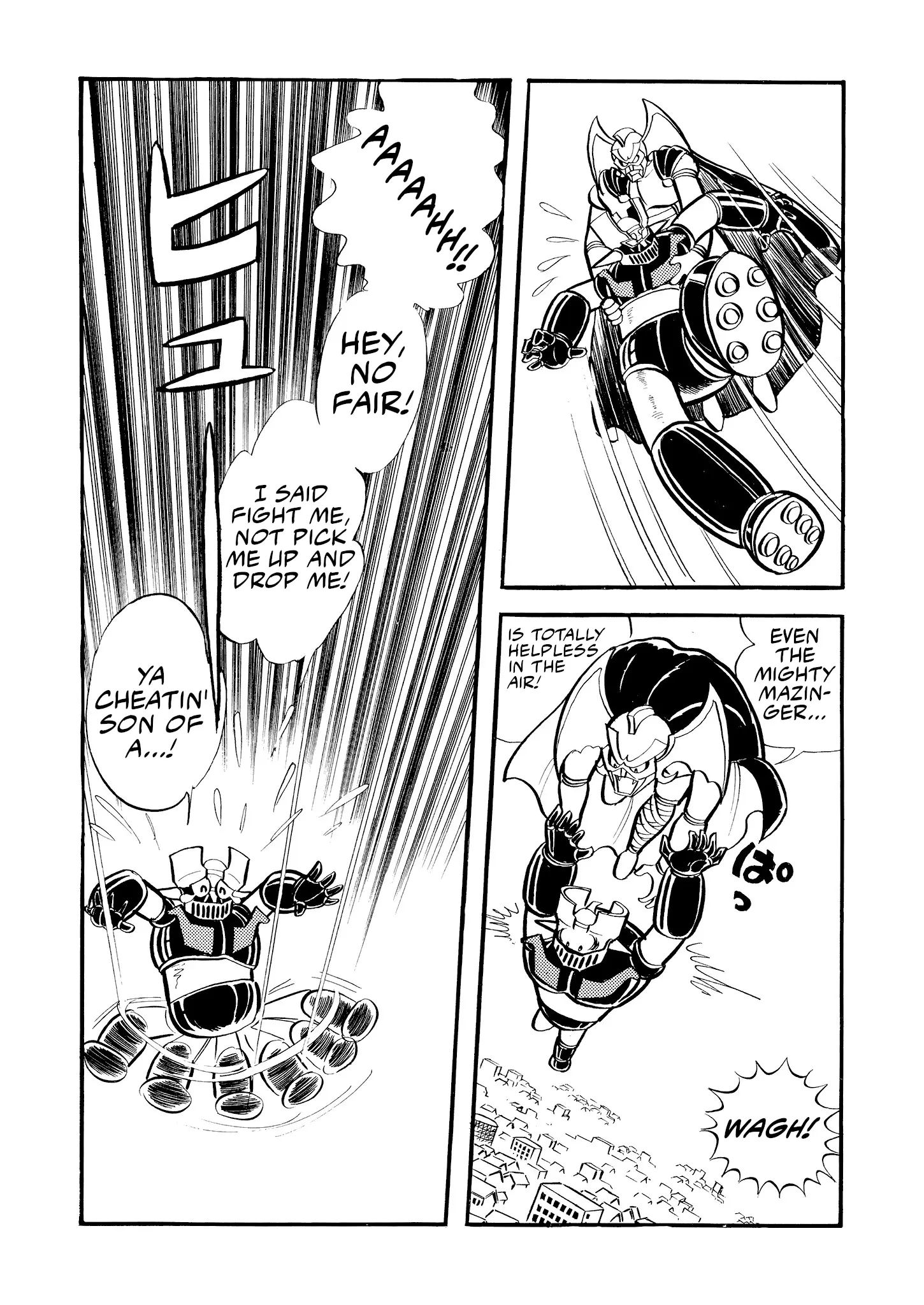 Mazinger Z - Vol.1 Chapter 5: The Flying Demon, Deviler X1!