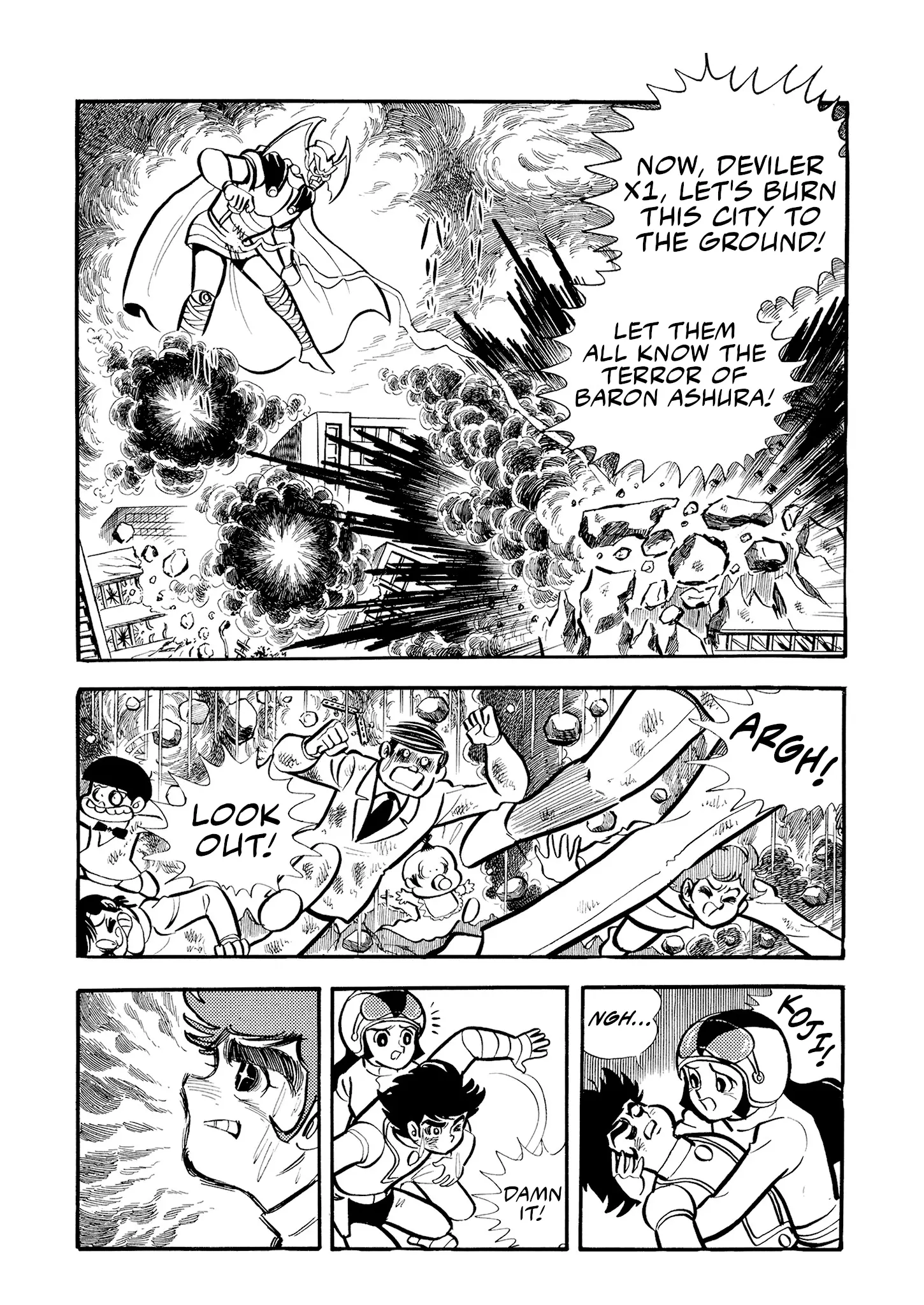 Mazinger Z - Vol.1 Chapter 5: The Flying Demon, Deviler X1!