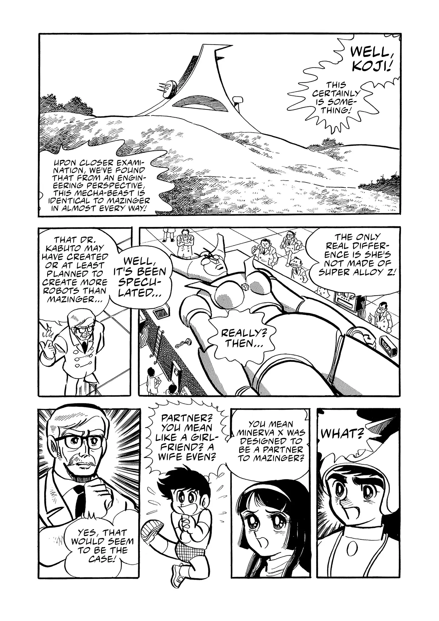 Mazinger Z - Vol.2 Chapter 11: Minerva X.