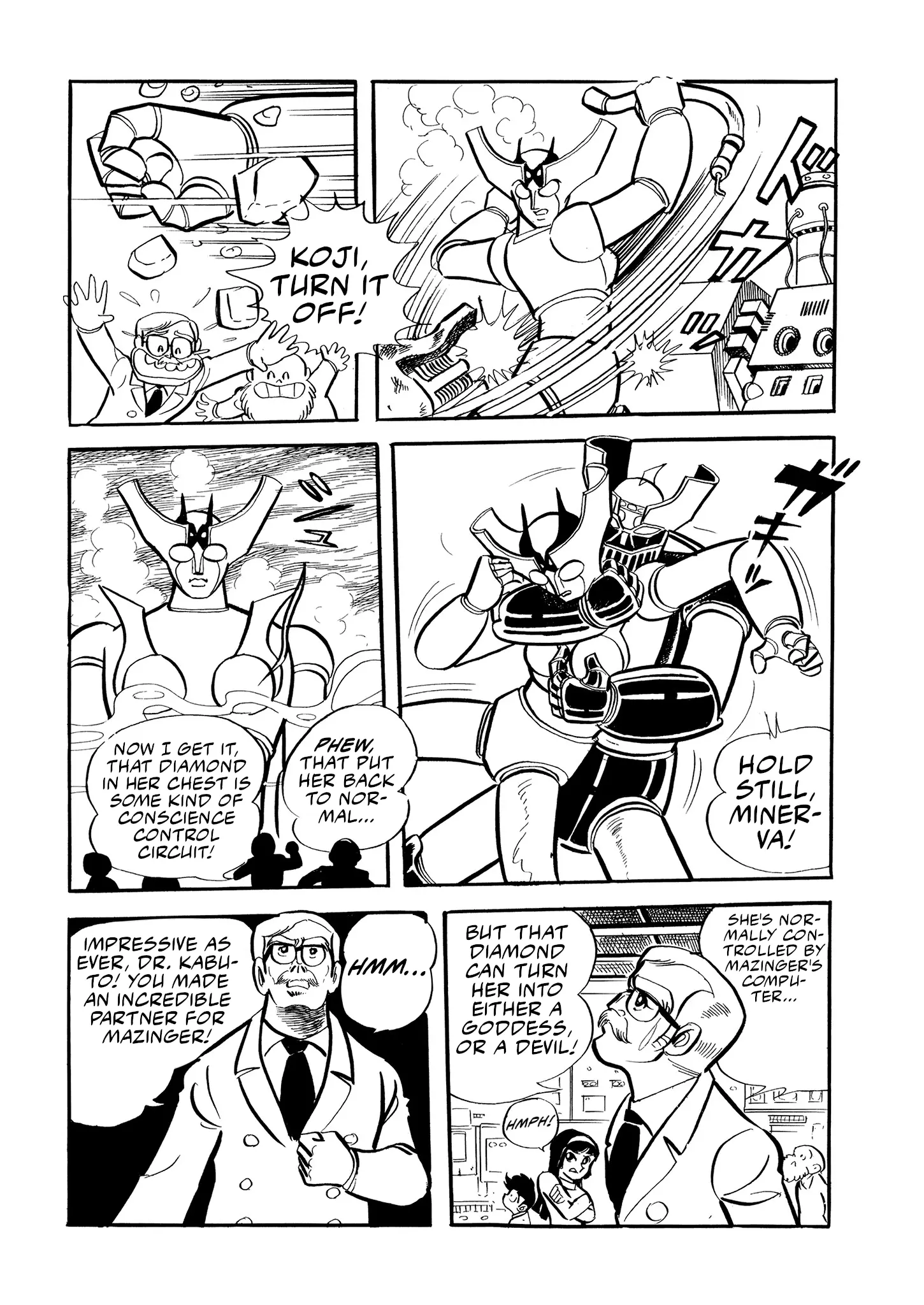 Mazinger Z - Vol.2 Chapter 11: Minerva X.