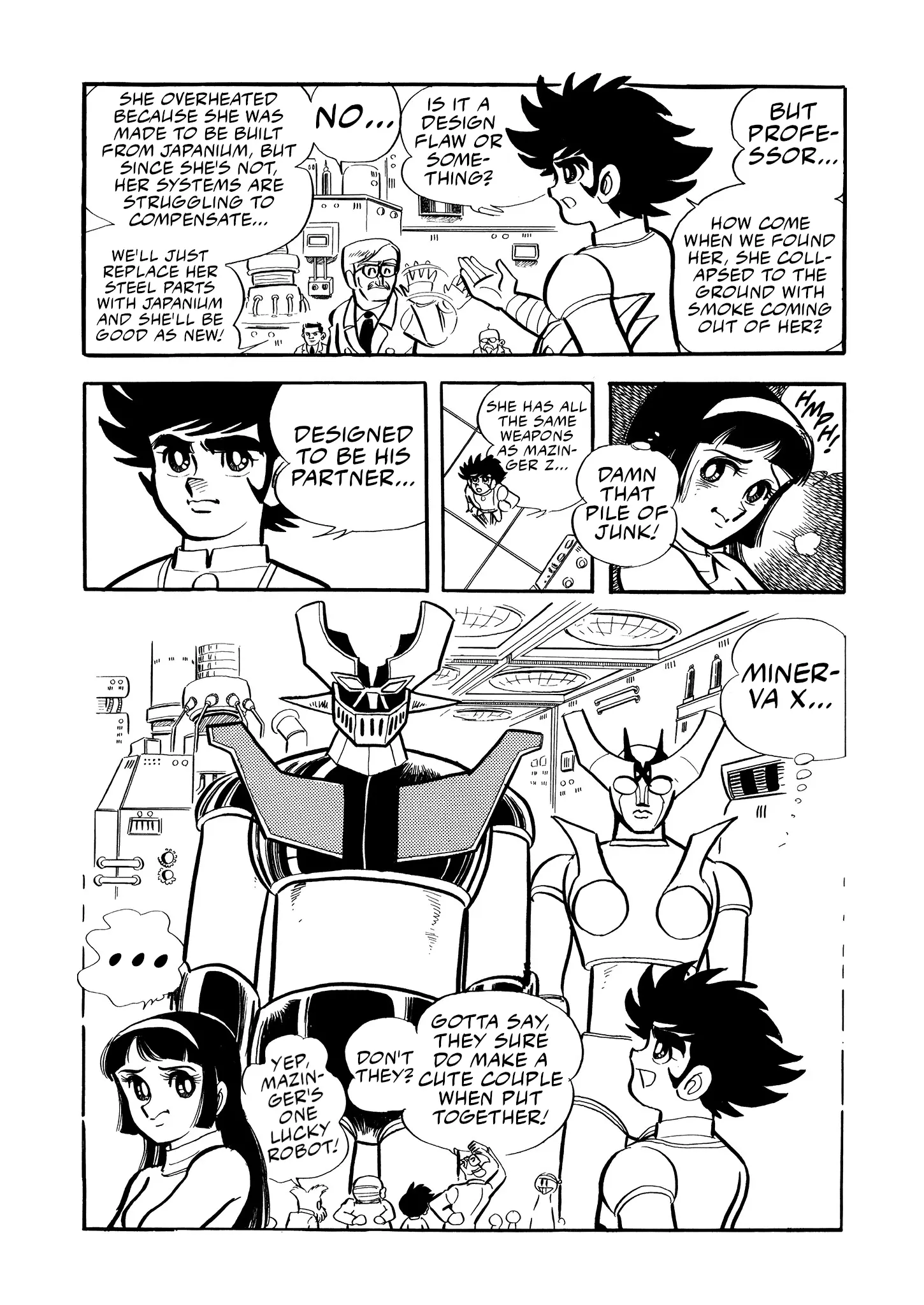 Mazinger Z - Vol.2 Chapter 11: Minerva X.