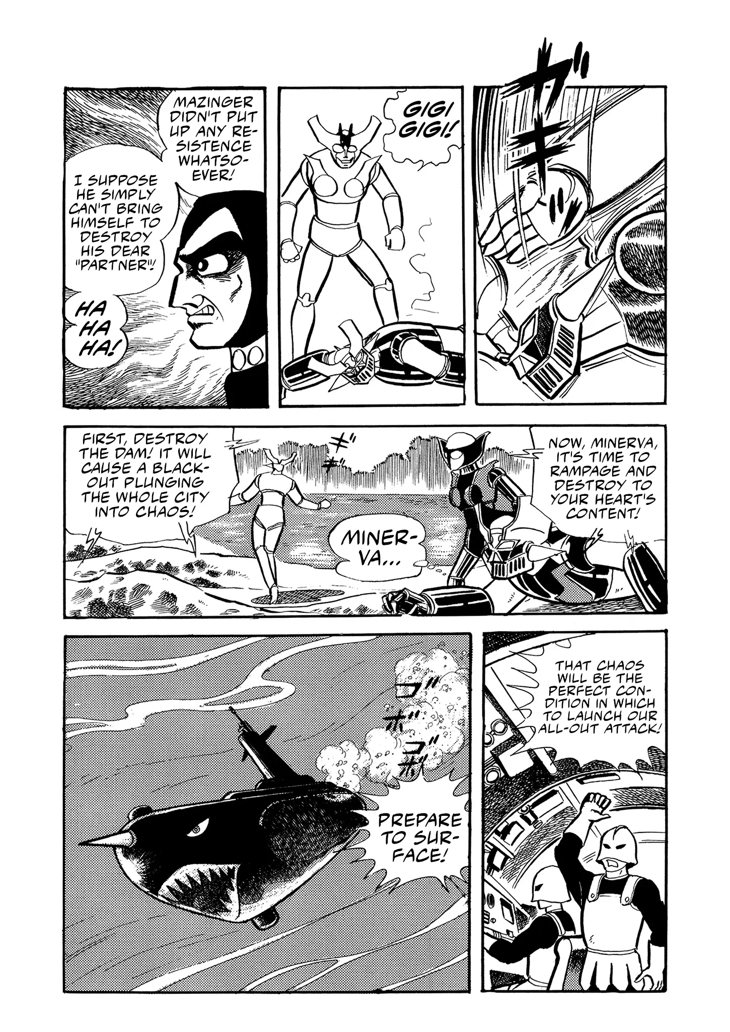 Mazinger Z - Vol.2 Chapter 11: Minerva X.