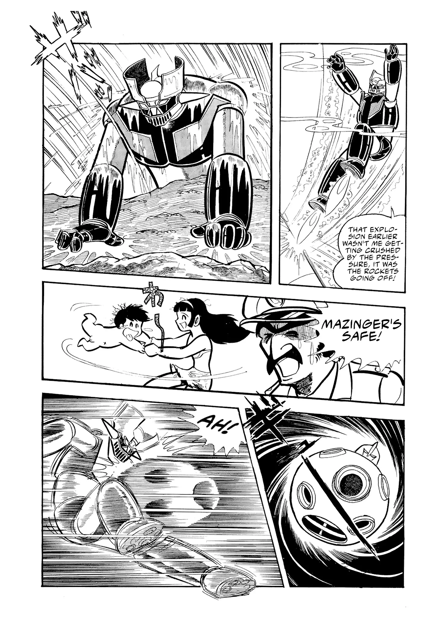 Mazinger Z - Vol.1 Chapter 4: The Rolling Rampage!