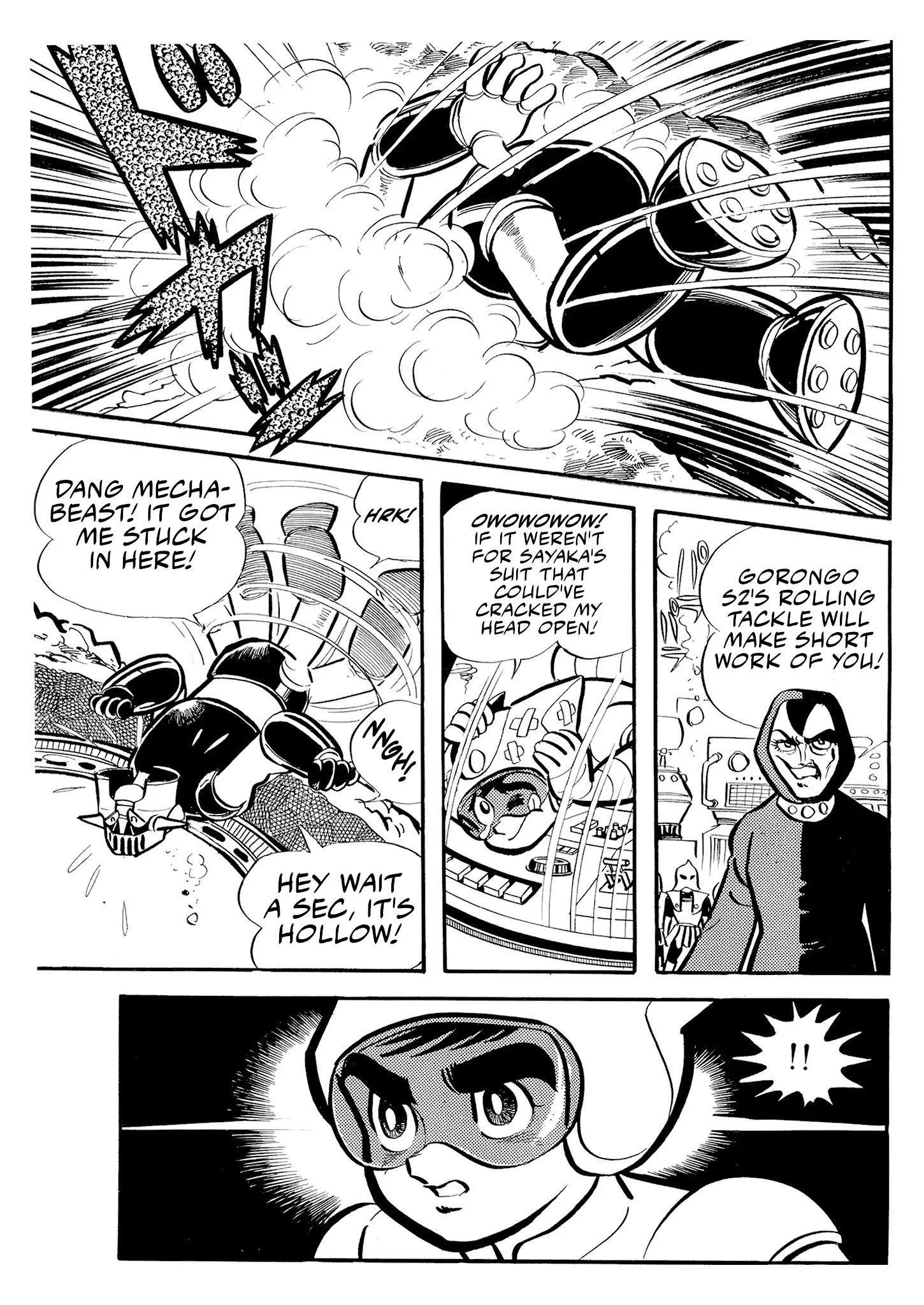 Mazinger Z - Vol.1 Chapter 4: The Rolling Rampage!