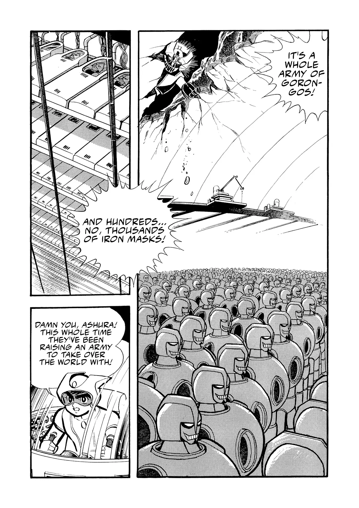 Mazinger Z - Vol.1 Chapter 4: The Rolling Rampage!