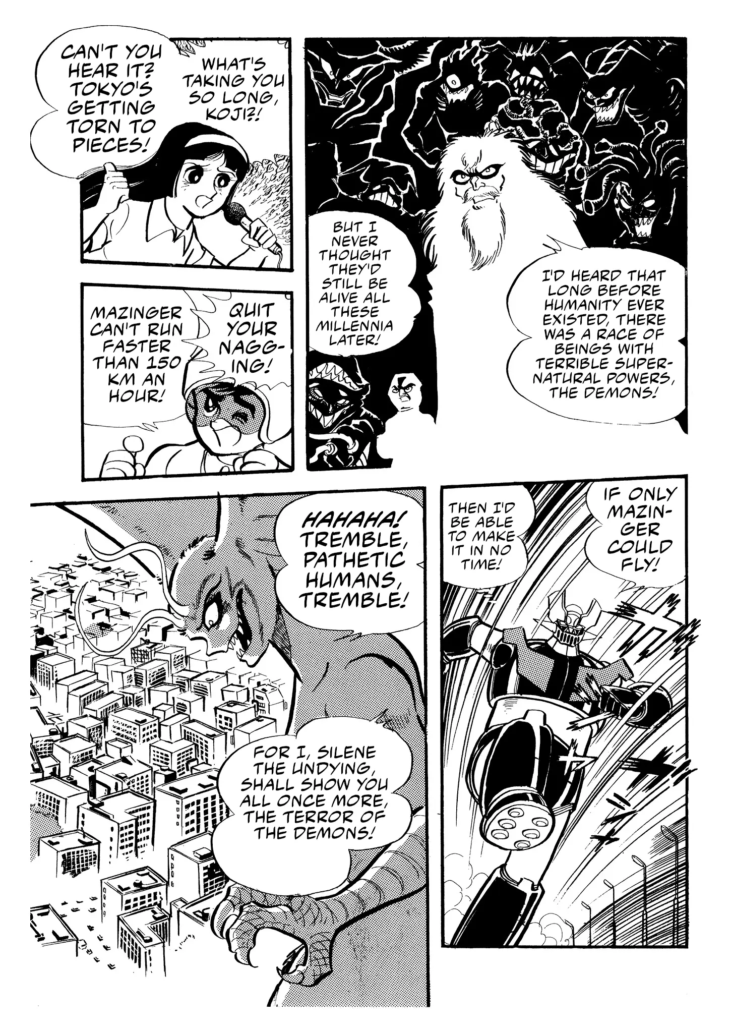 Mazinger Z - Vol.2 Chapter 10: Mazinger Z Vs. Devilman.