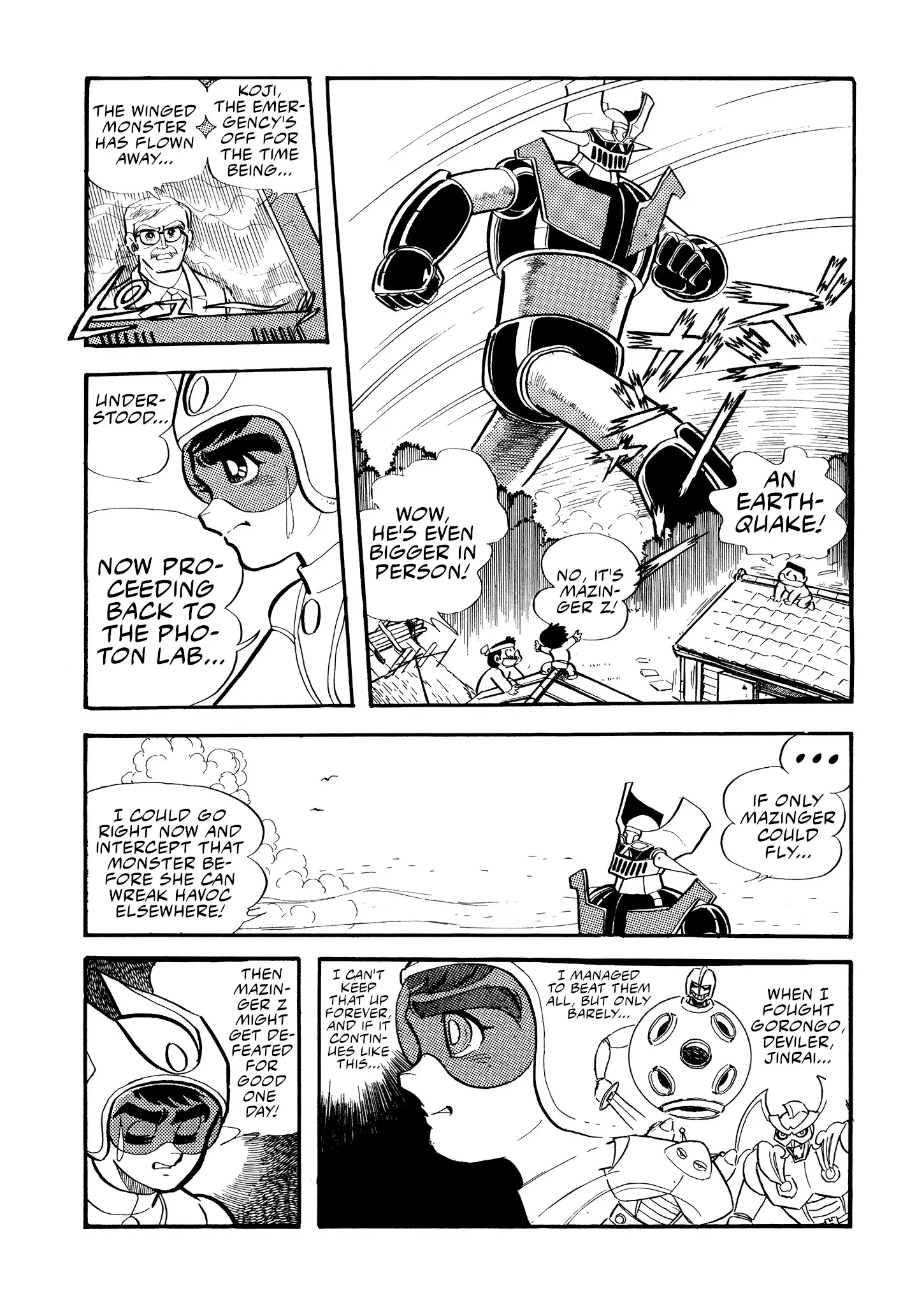 Mazinger Z - Vol.2 Chapter 10: Mazinger Z Vs. Devilman.