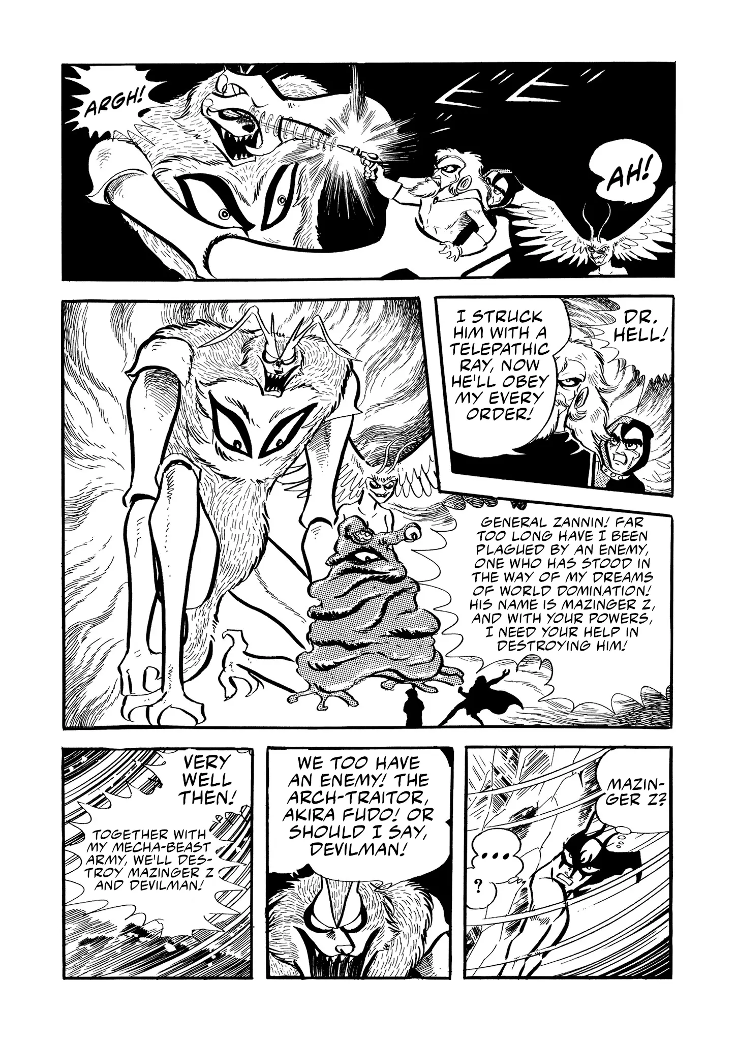 Mazinger Z - Vol.2 Chapter 10: Mazinger Z Vs. Devilman.