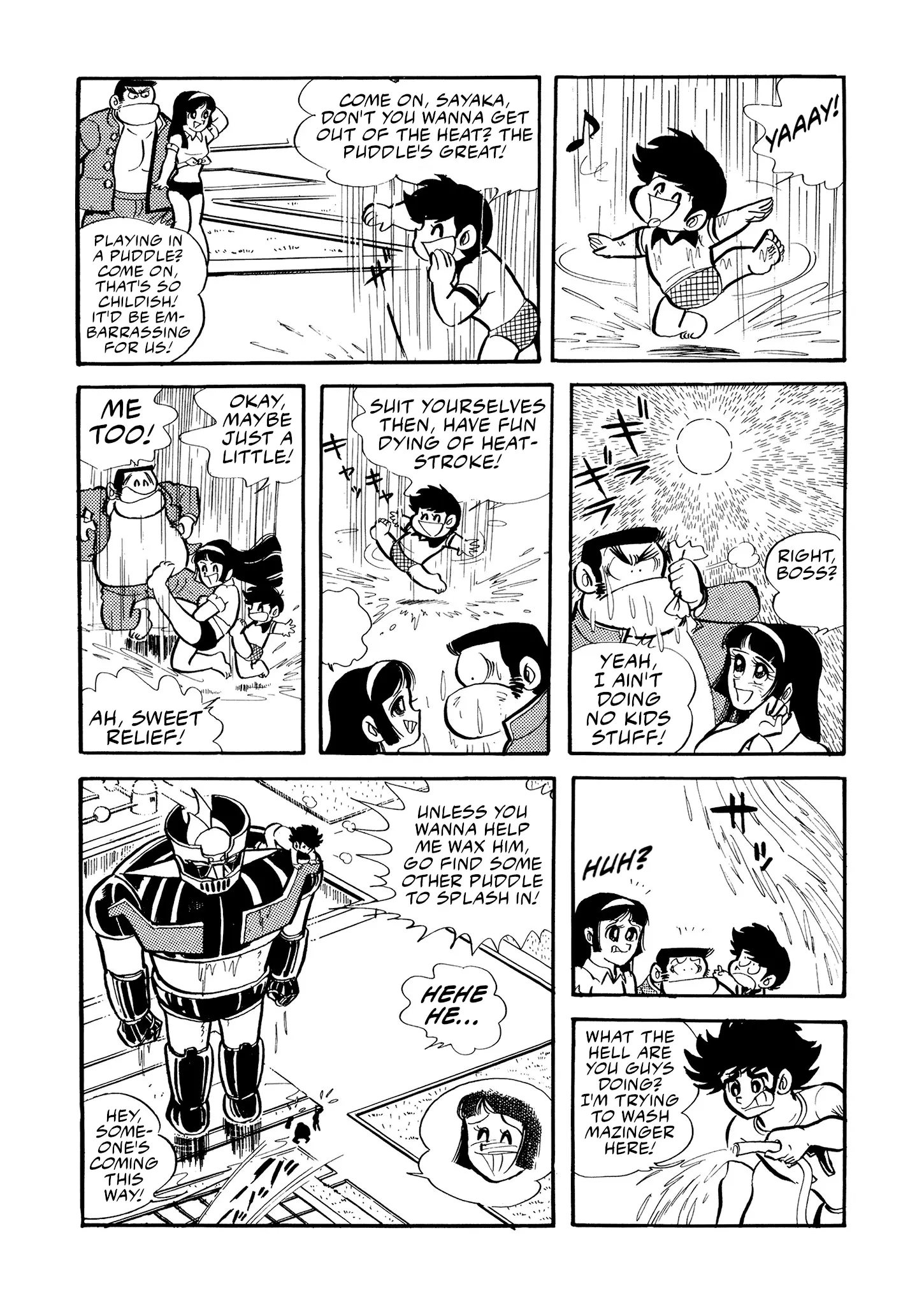 Mazinger Z - Vol.2 Chapter 10: Mazinger Z Vs. Devilman.