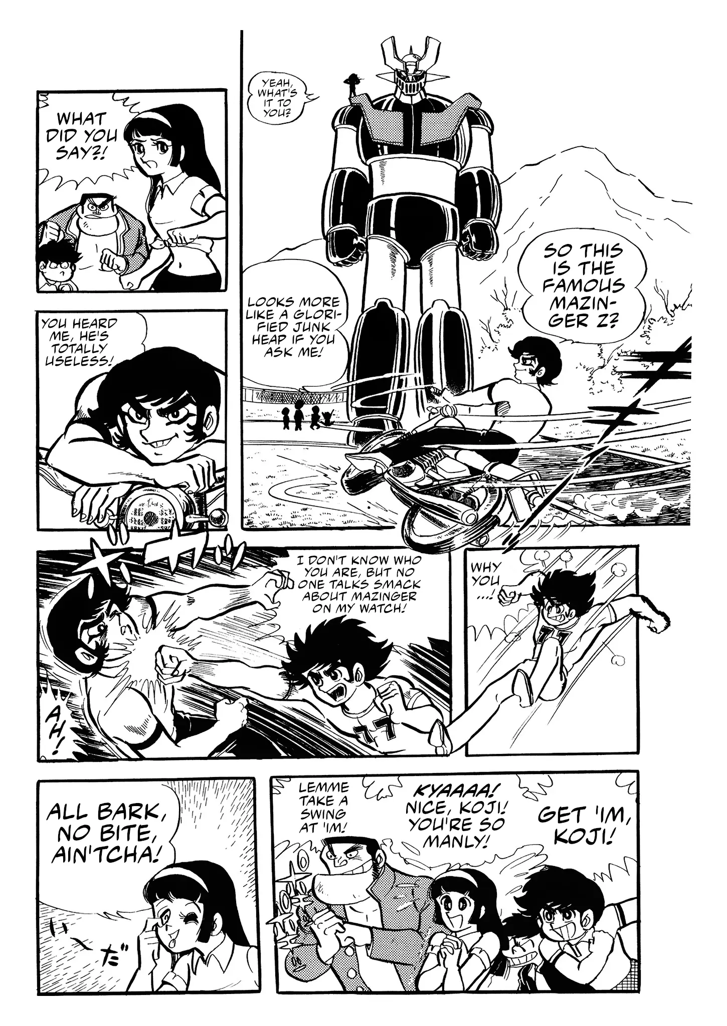 Mazinger Z - Vol.2 Chapter 10: Mazinger Z Vs. Devilman.