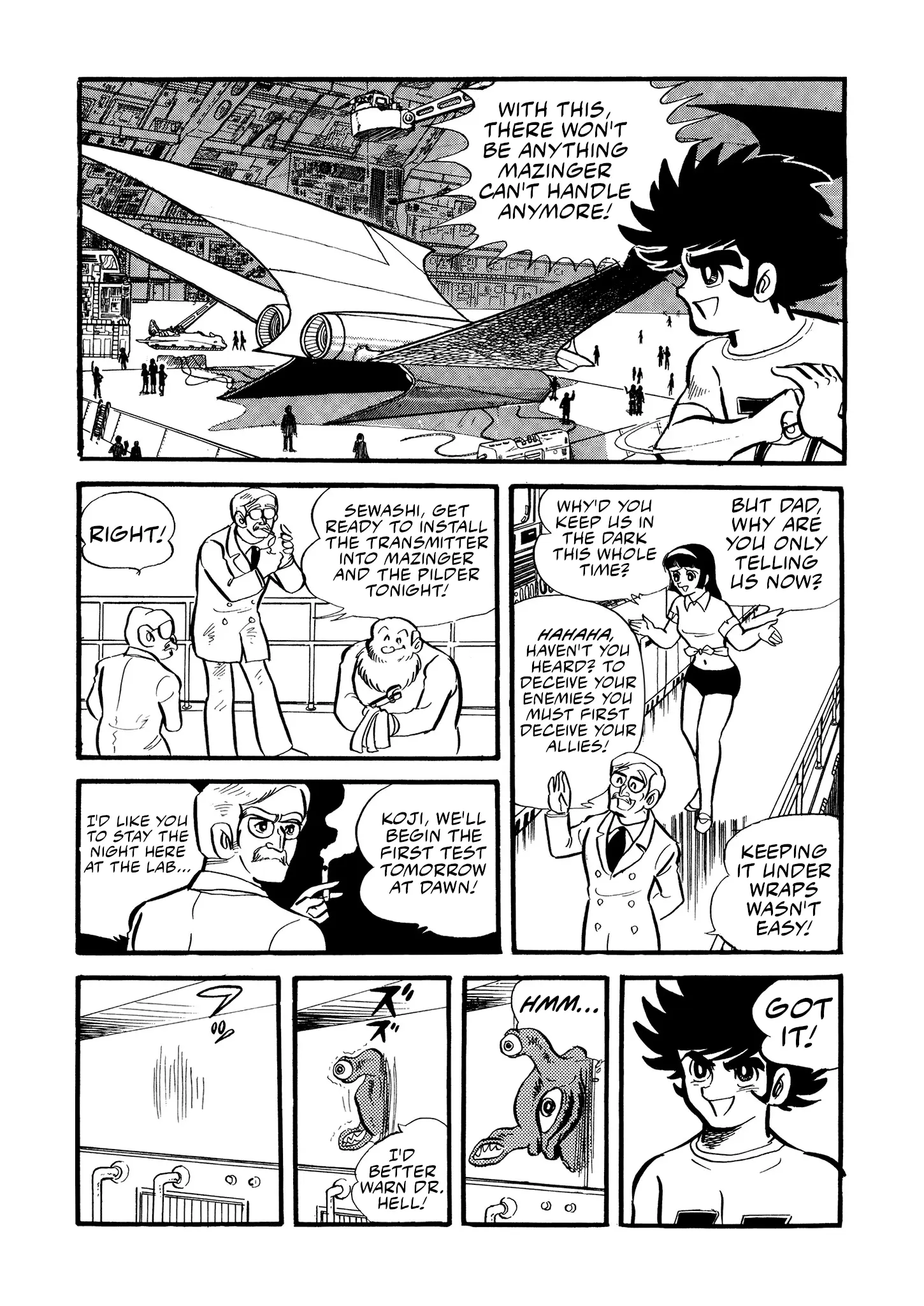 Mazinger Z - Vol.2 Chapter 10: Mazinger Z Vs. Devilman.