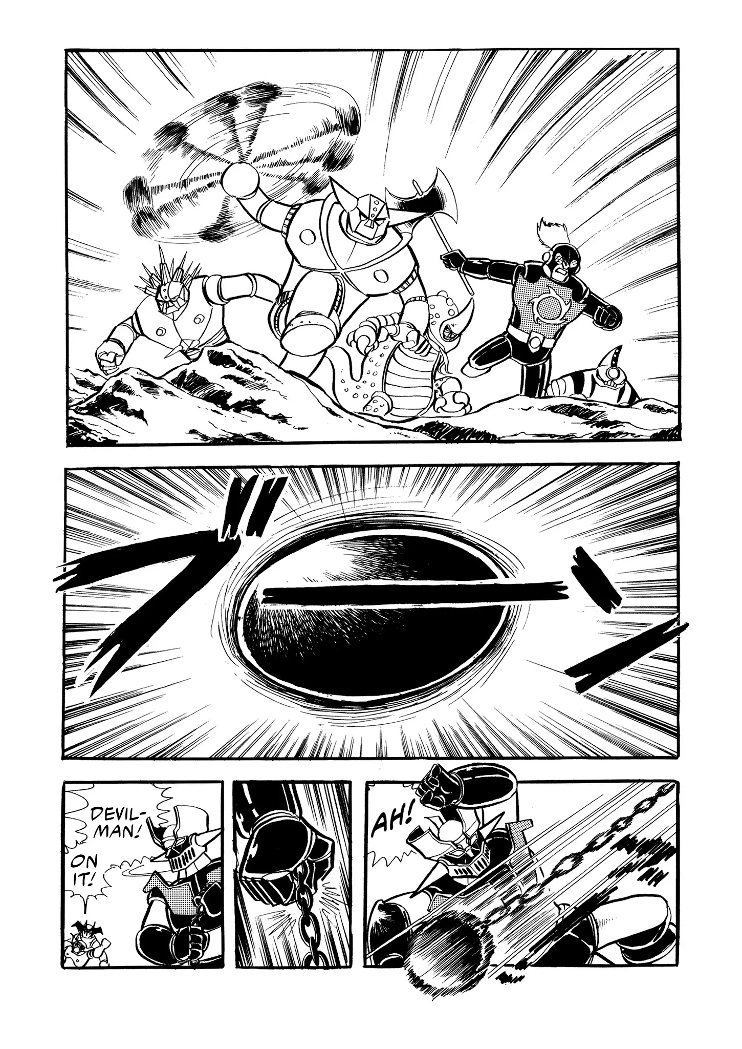 Mazinger Z - Vol.2 Chapter 10: Mazinger Z Vs. Devilman.