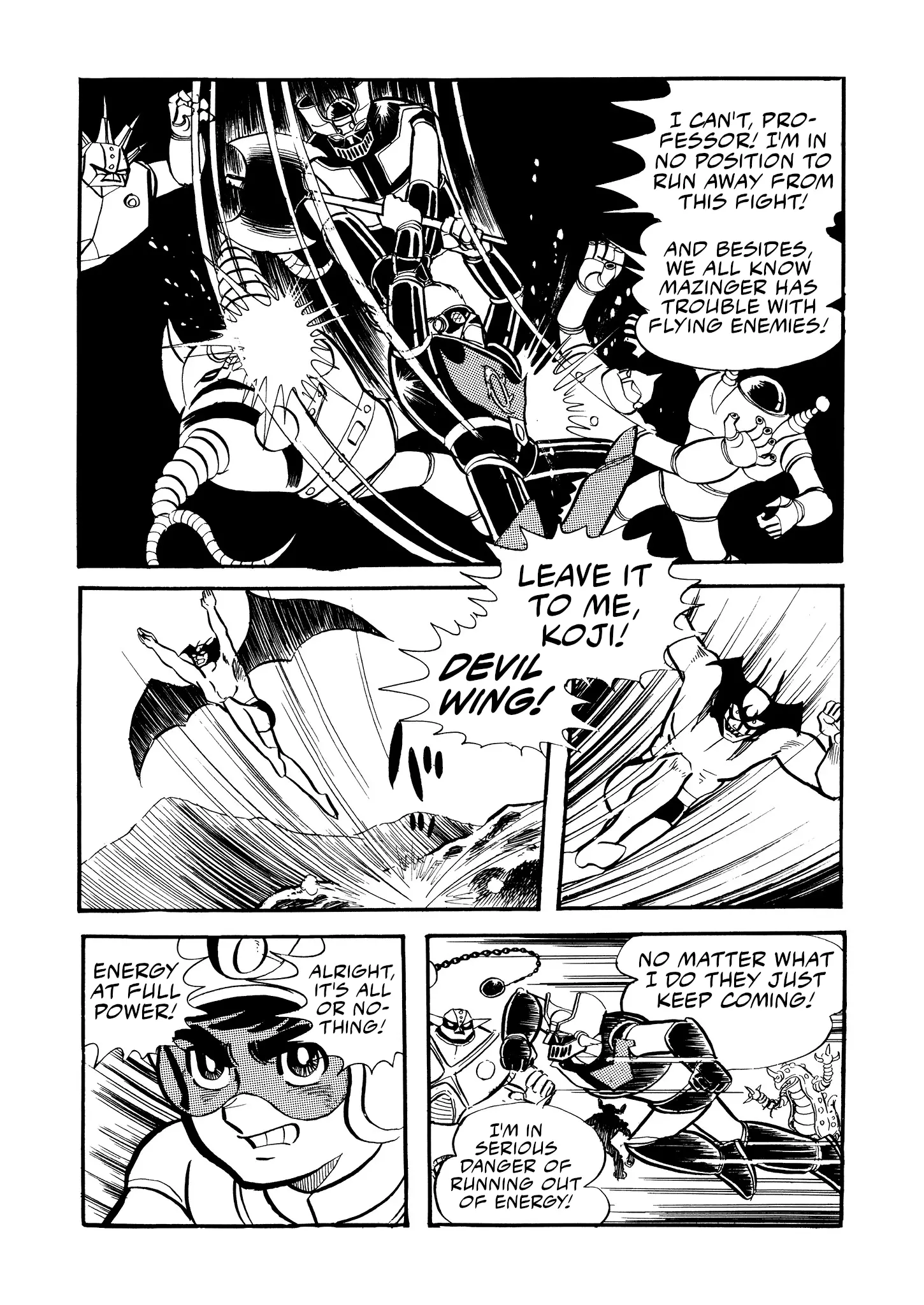 Mazinger Z - Vol.2 Chapter 10: Mazinger Z Vs. Devilman.