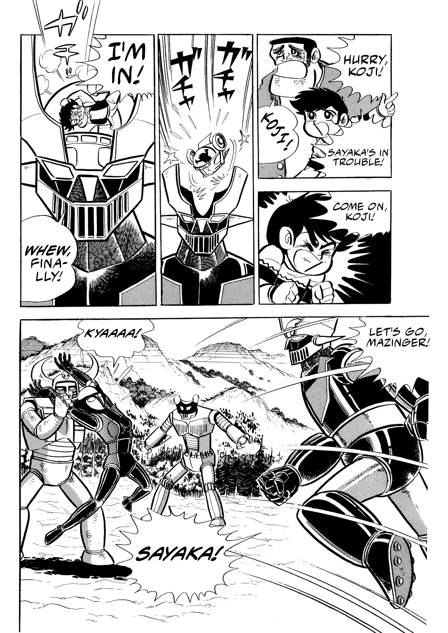 Mazinger Z - Vol.1 Chapter 2: Operation: Annihilation!