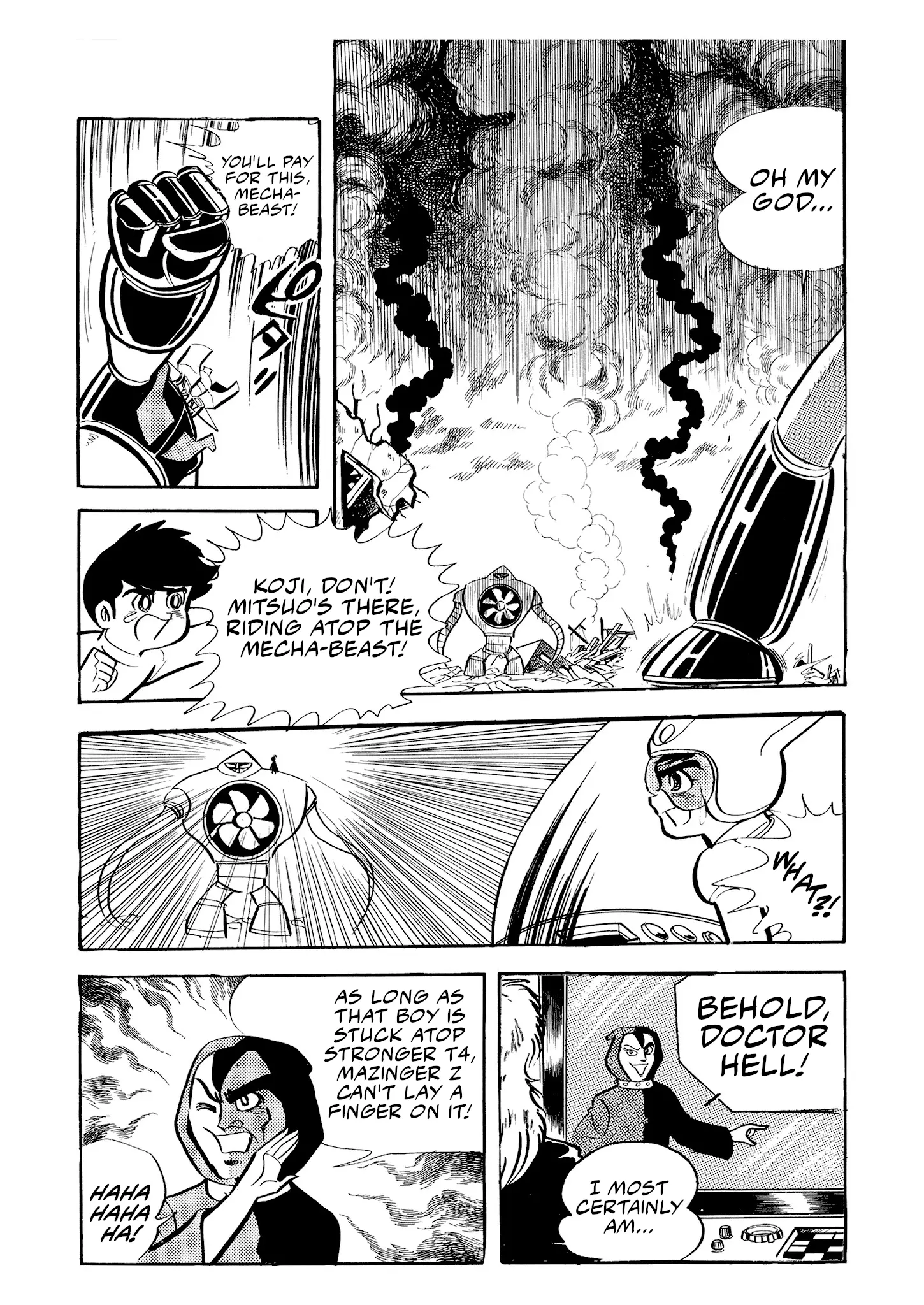 Mazinger Z - Vol.1 Chapter 6: Stronger T4.