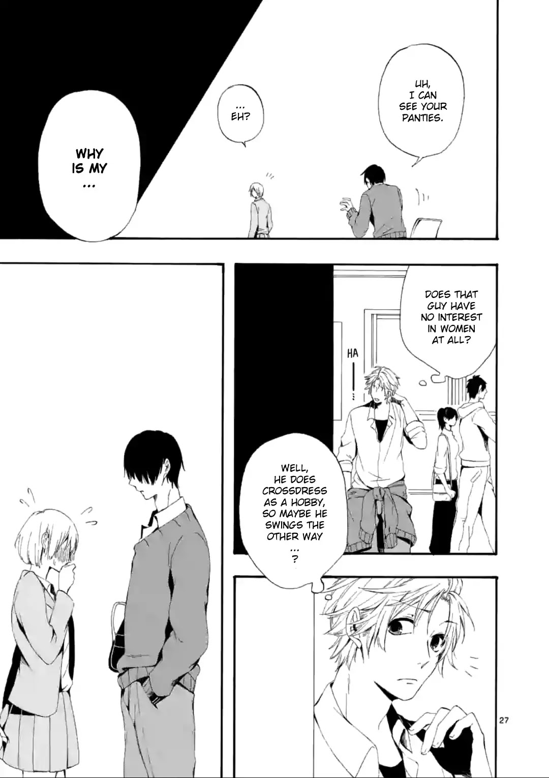 Kare Wa Kanojo Ni Kawaru No De - Chapter 3.5