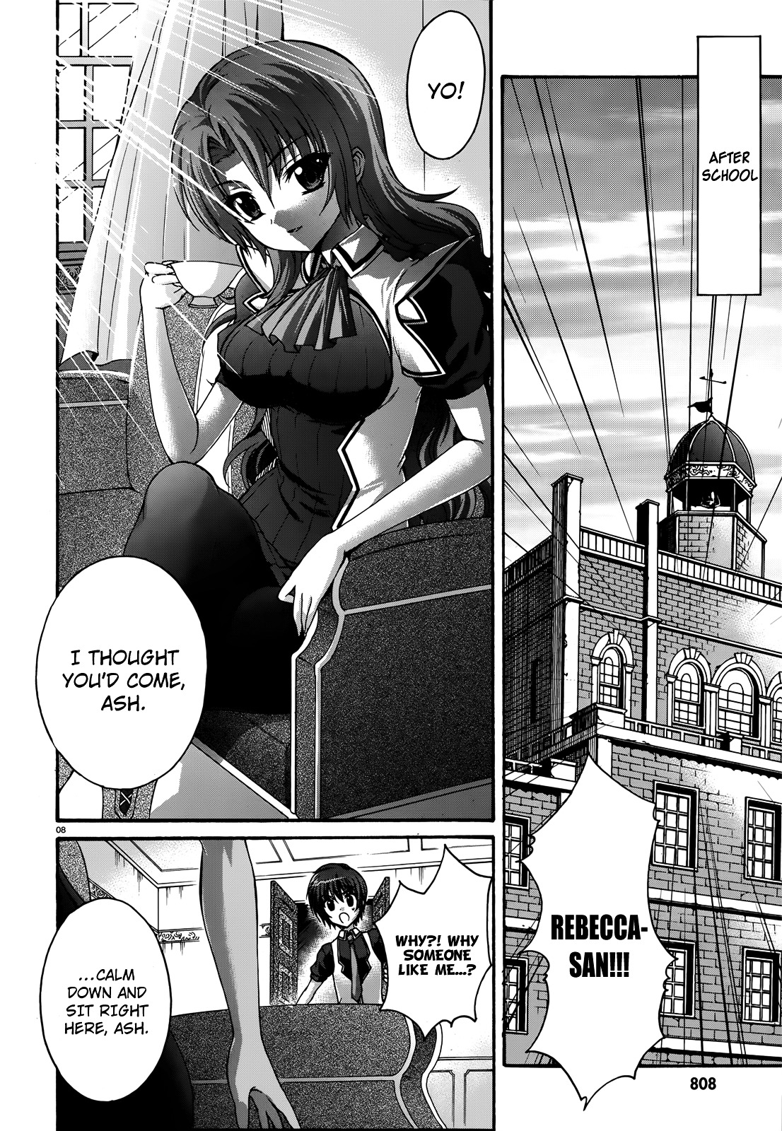 Seikoku No Ryuu Kishi - Chapter 17 V2 : Rebecca S Dangerous Command