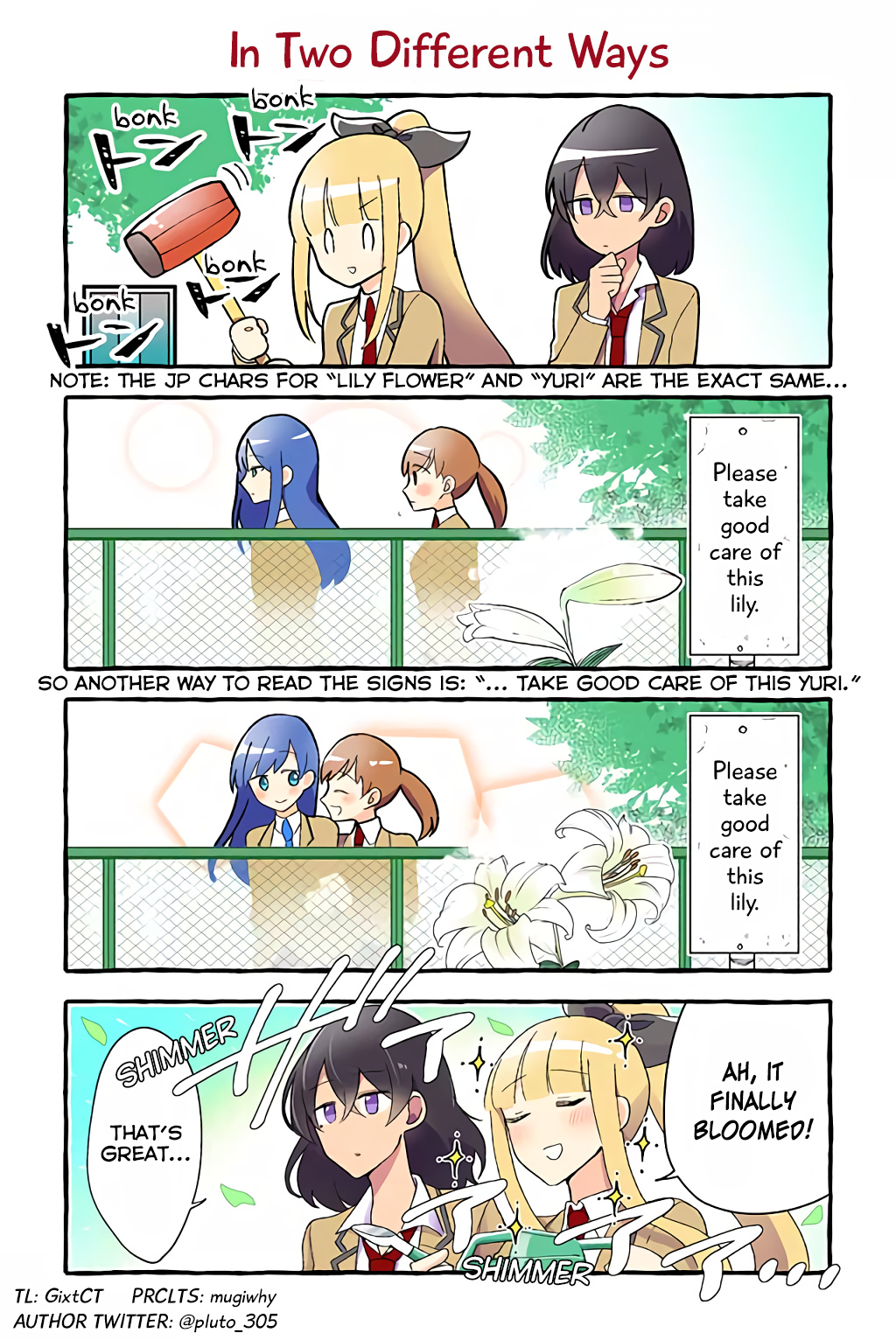 As A Result Of A Classmate's Obsession With Yuri, I Was Exposed As An Author - Vol.1 Chapter 43: In Two Different Ways