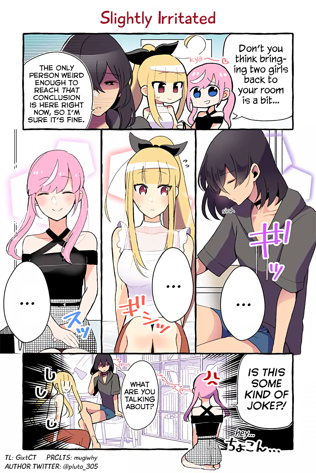 As A Result Of A Classmate's Obsession With Yuri, I Was Exposed As An Author - Vol.2 Chapter 87: Slightly Irritated