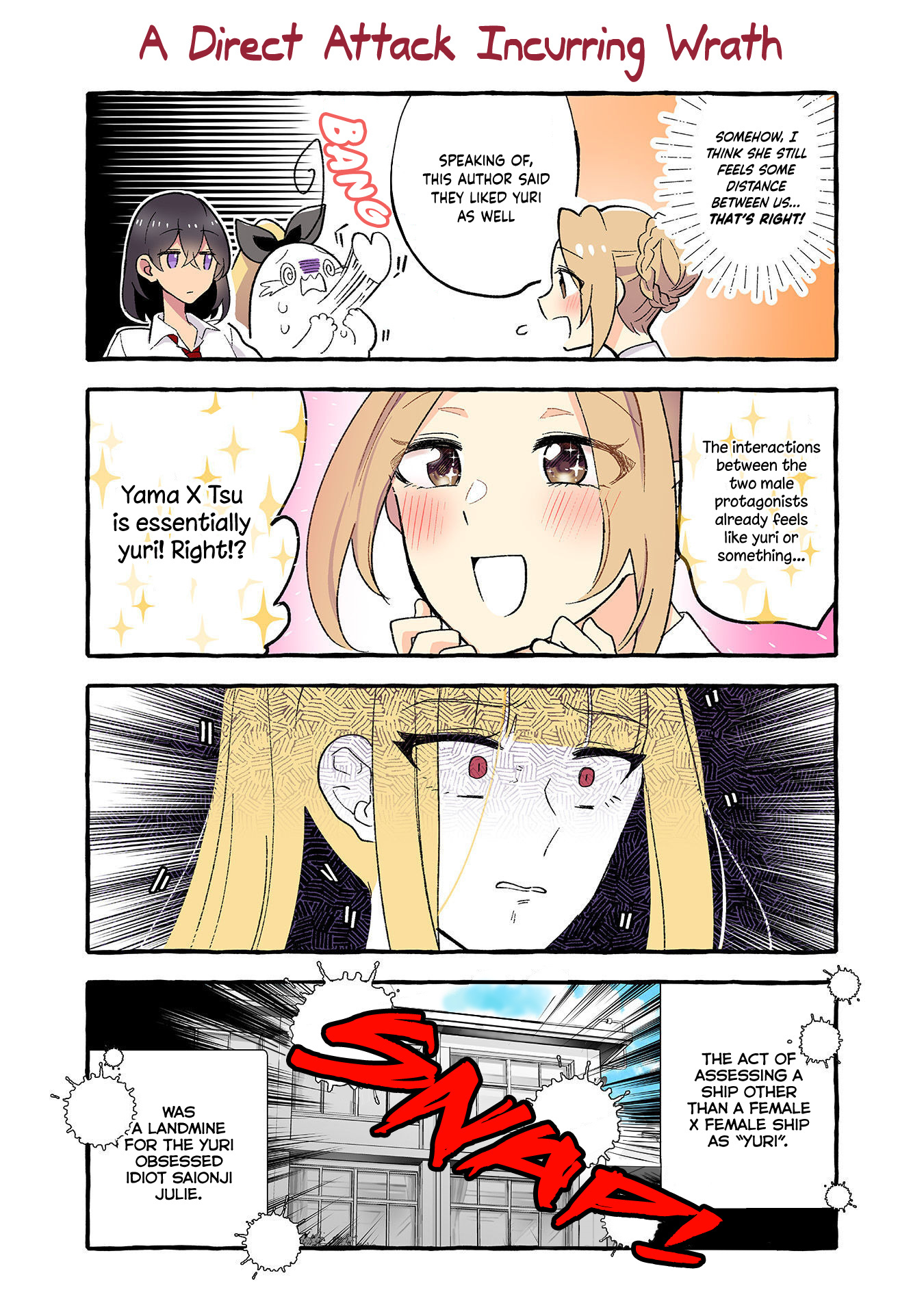 As A Result Of A Classmate's Obsession With Yuri, I Was Exposed As An Author - Chapter 134