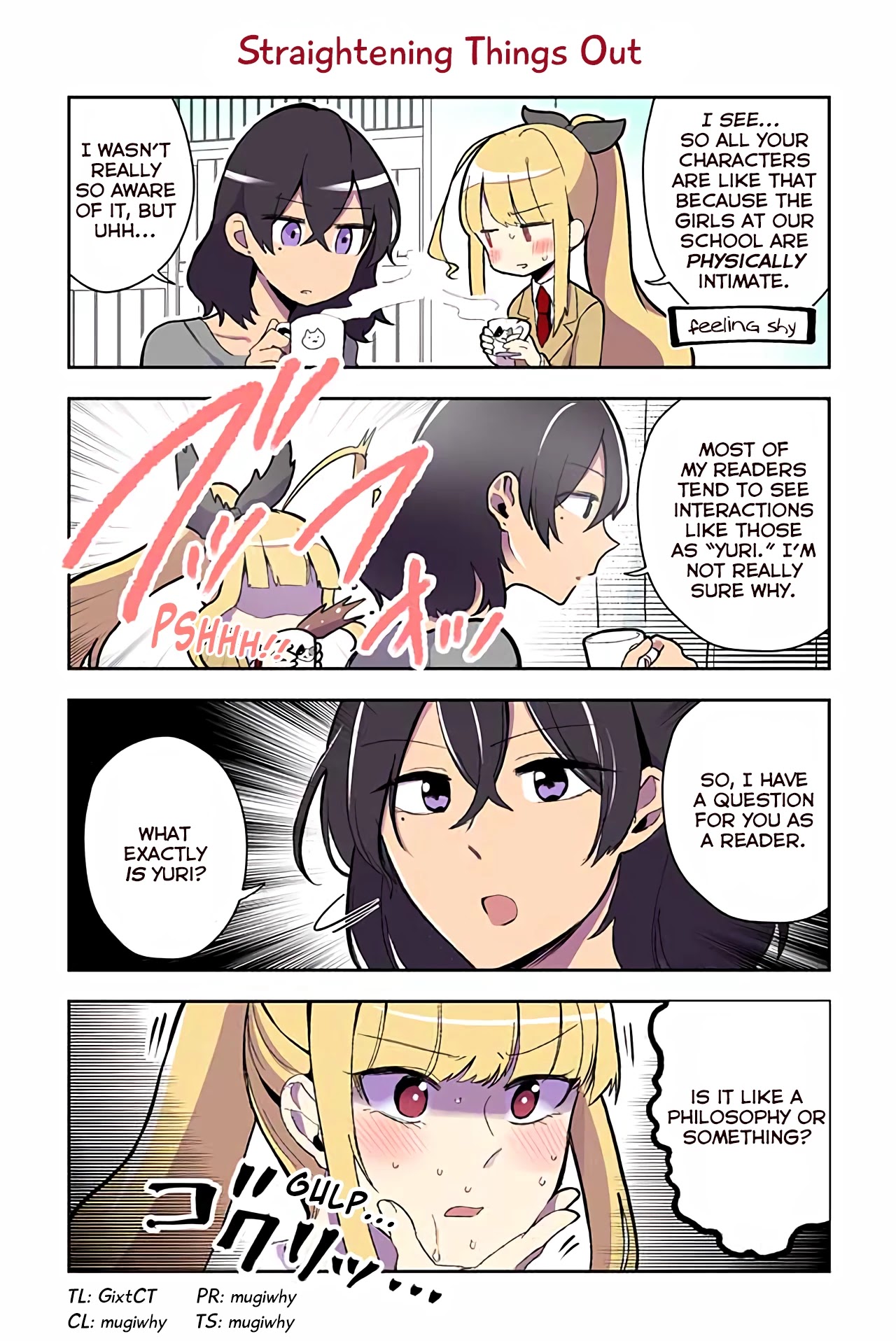 As A Result Of A Classmate's Obsession With Yuri, I Was Exposed As An Author - Chapter 6: Straightening Things Out