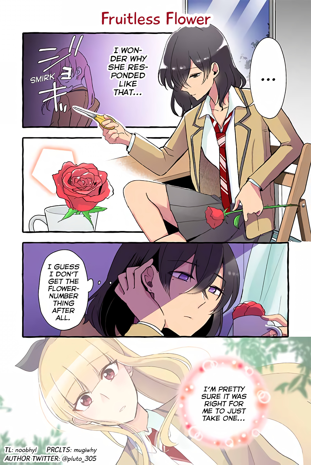 As A Result Of A Classmate's Obsession With Yuri, I Was Exposed As An Author - Vol.1 Chapter 73: Fruitless Flower