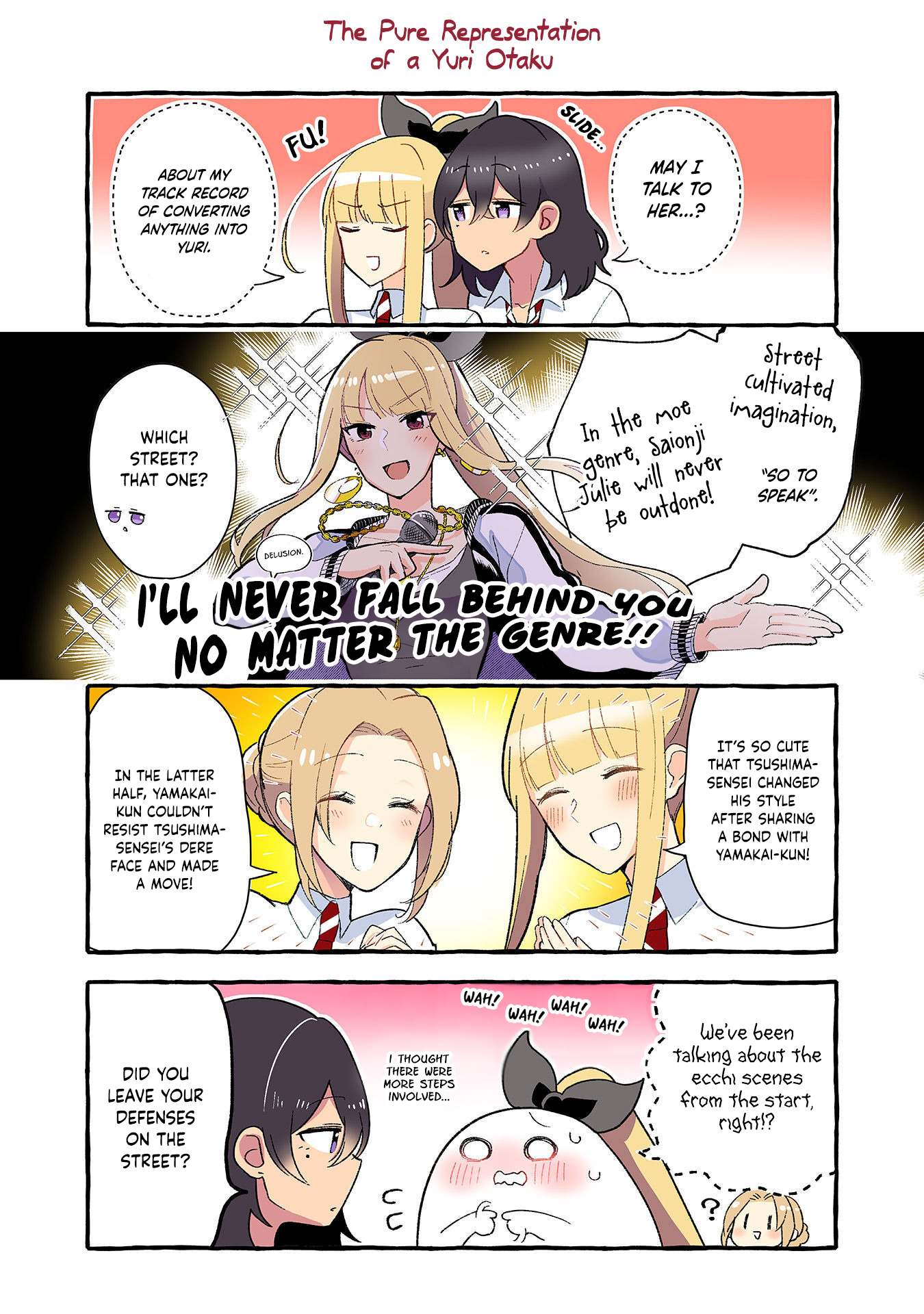 As A Result Of A Classmate's Obsession With Yuri, I Was Exposed As An Author - Chapter 133