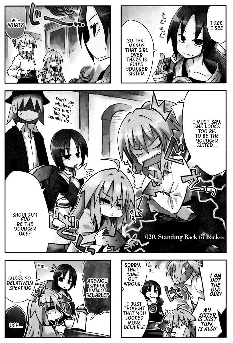 Kyoukai Senjou No Rinbo - Chapter 20 : Standing Back To Back