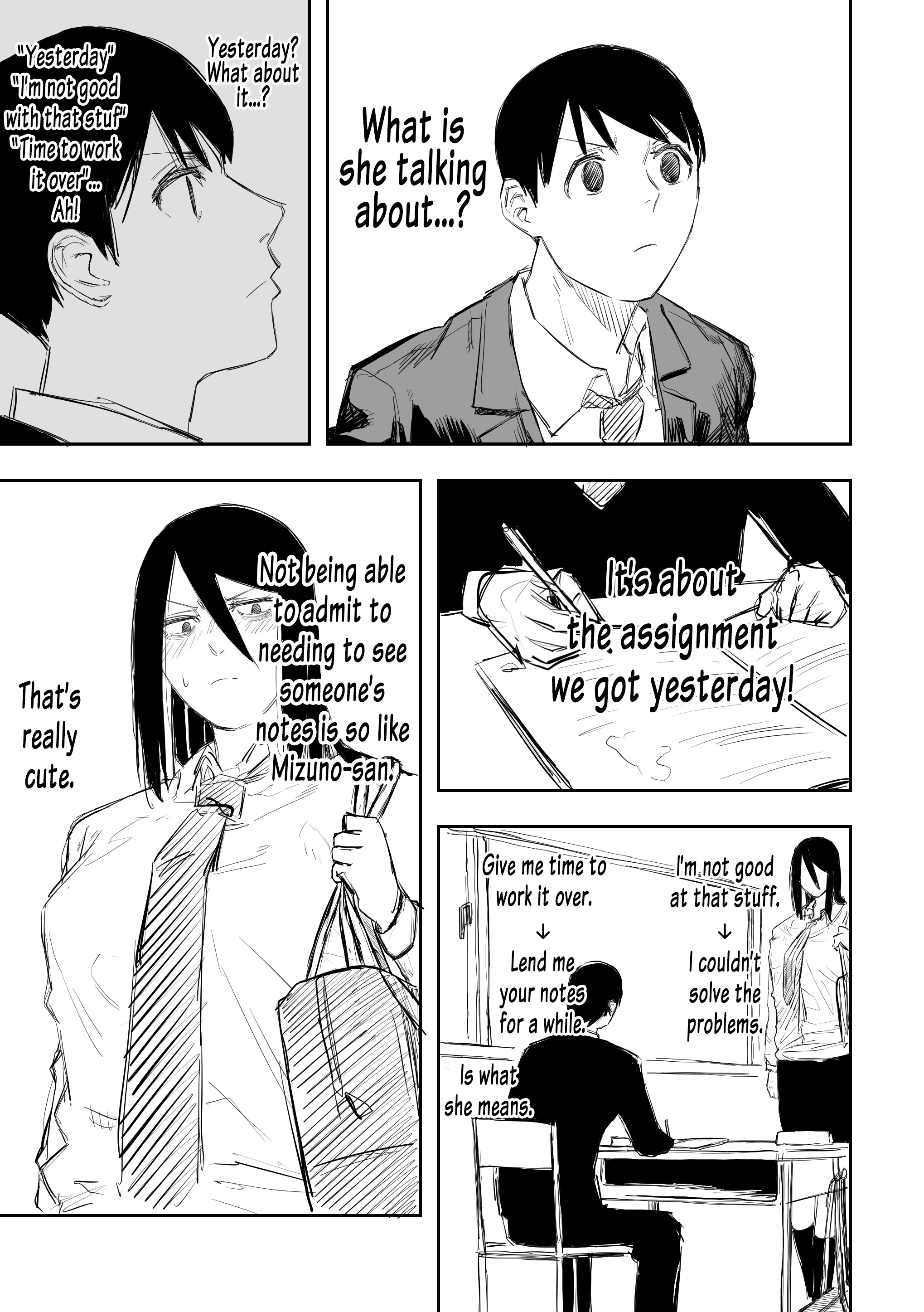 A Cute Girl With Bad Eyesight - Vol.1 Chapter 9