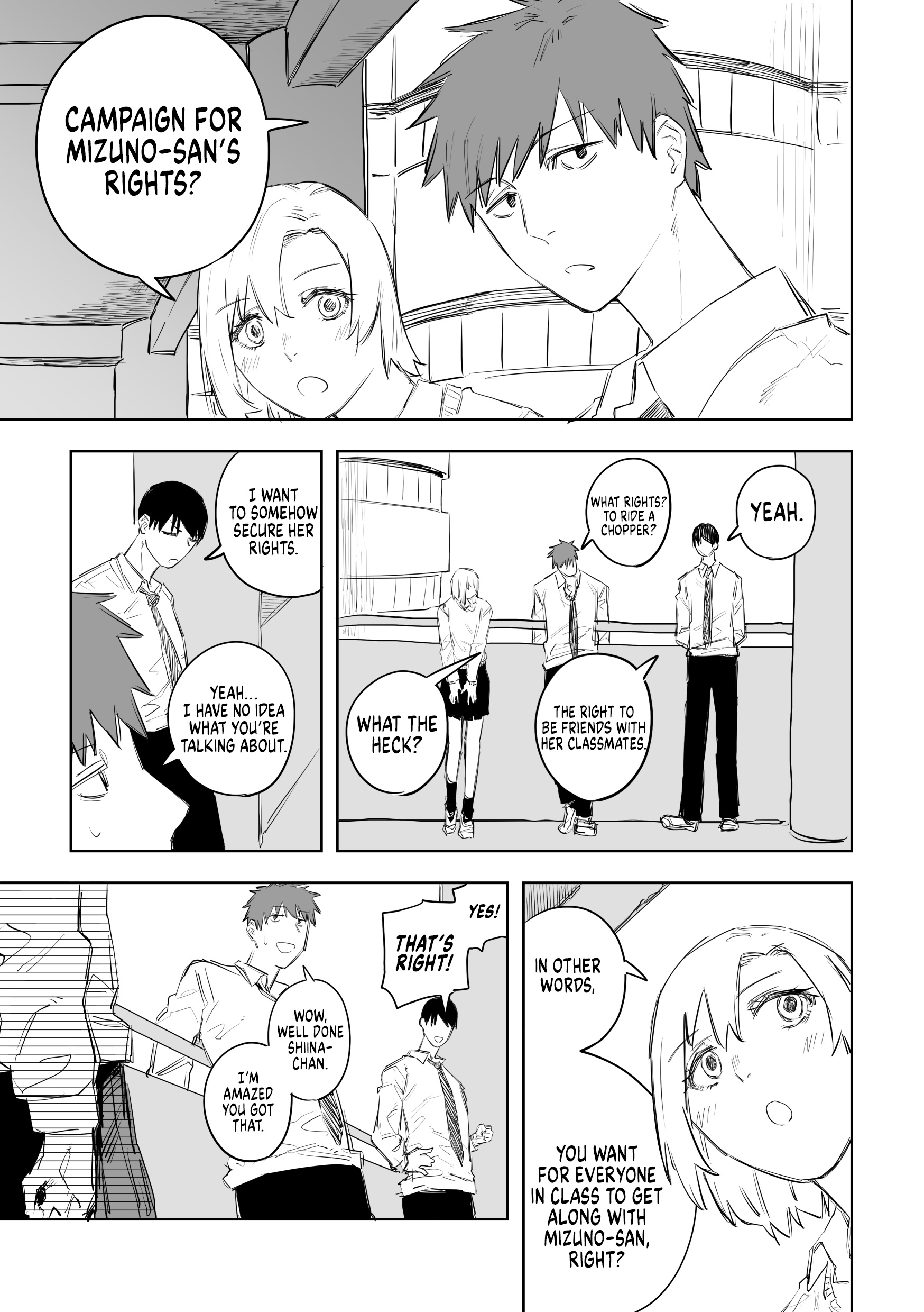 A Cute Girl With Bad Eyesight - Vol.1 Chapter 13