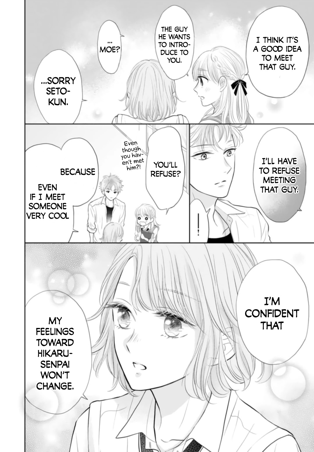 Senpai Wa, Ijiwaru Ni Tsuki - Chapter 4