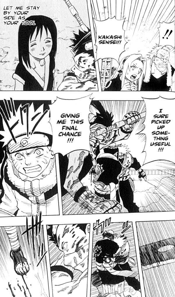 Naruto - Vol.4 Chapter 31 : Their Own Battles...!!