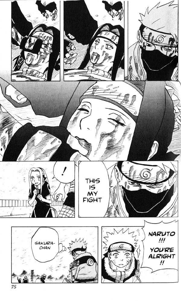 Naruto - Vol.4 Chapter 31 : Their Own Battles...!!