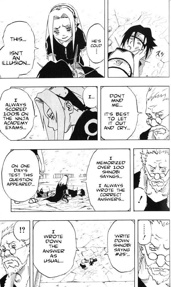 Naruto - Vol.4 Chapter 31 : Their Own Battles...!!