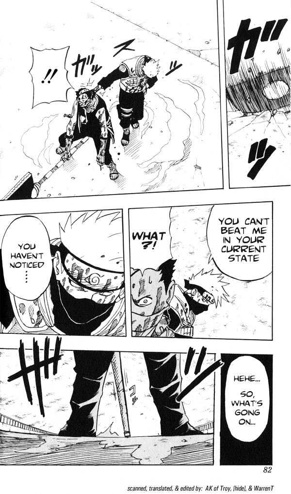 Naruto - Vol.4 Chapter 31 : Their Own Battles...!!