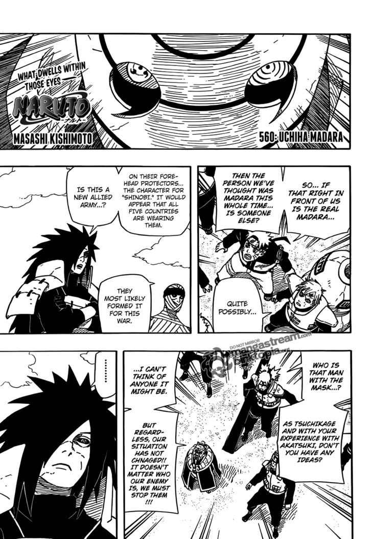 Naruto - Vol.59 Chapter 560 : Uchiha Madara