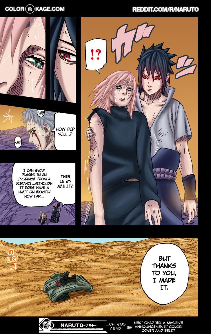 Naruto - Vol.71 Chapter 685.1 : Everything I've Got...!!