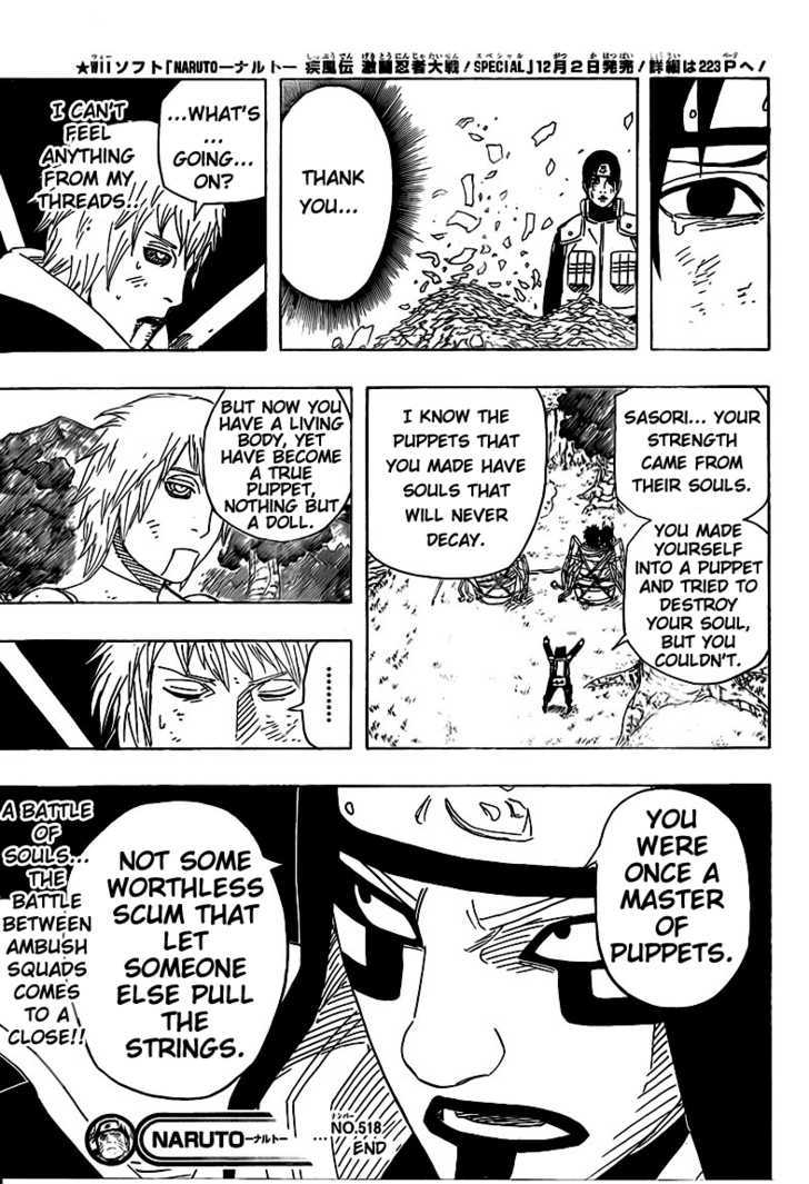 Naruto - Vol.55 Chapter 518 : Clash Of The Ambush Squads!!