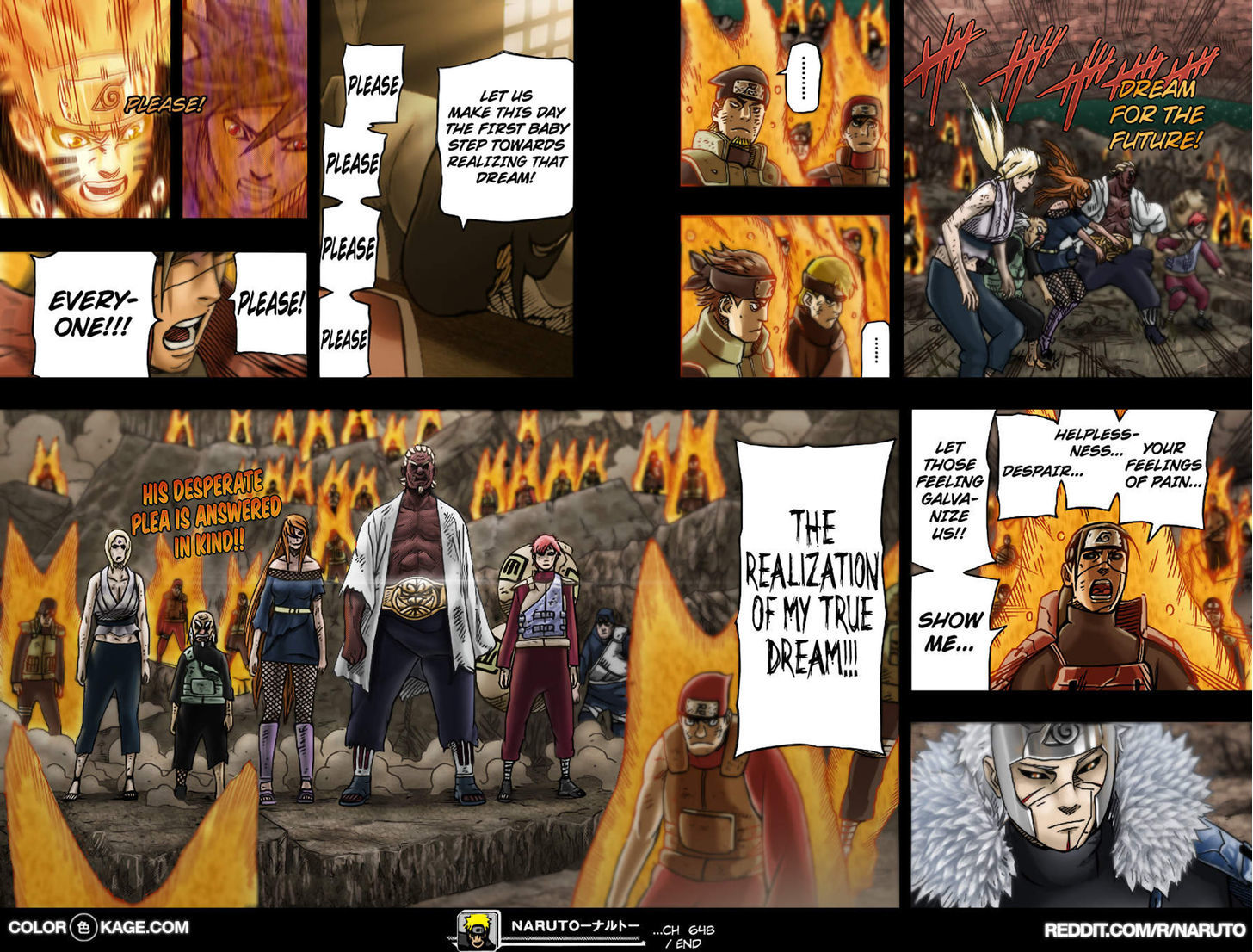 Naruto - Vol.68 Chapter 648.1 : A Shinobi's Dream [Full Colored]