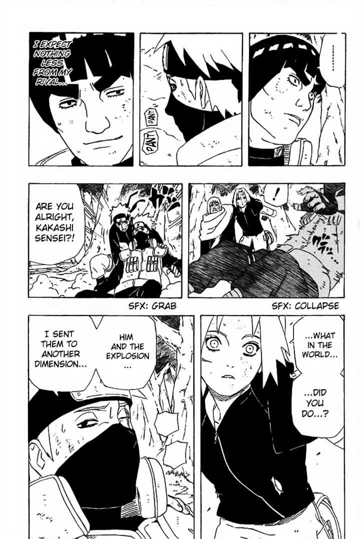 Naruto - Vol.31 Chapter 278 : Death Of Gaara