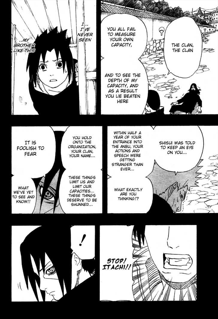 Naruto - Vol.25 Chapter 222 : Suspicious Of Itachi