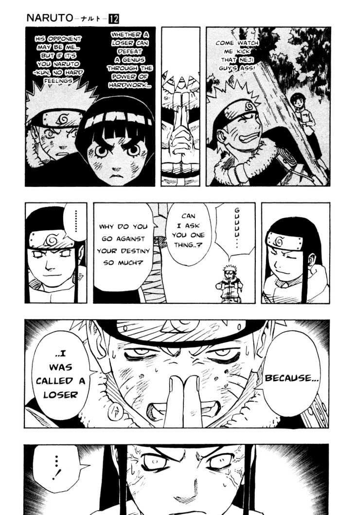 Naruto - Vol.12 Chapter 103 : Loser!!