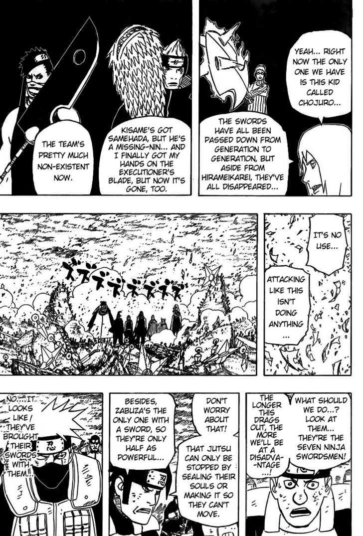 Naruto - Vol.55 Chapter 523 : The Legendary Seven Ninja Swordsmen!!