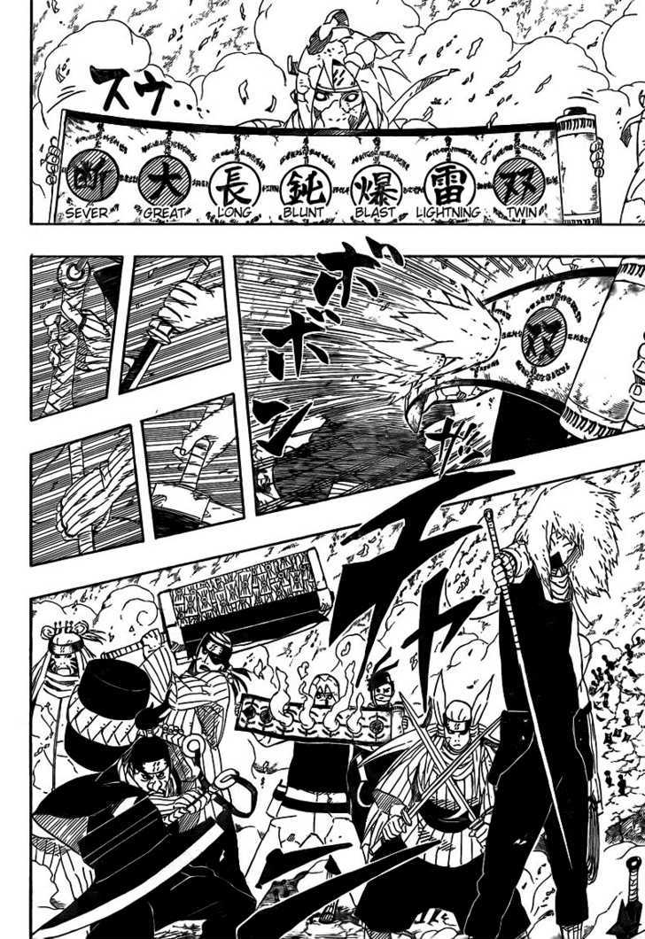 Naruto - Vol.55 Chapter 523 : The Legendary Seven Ninja Swordsmen!!