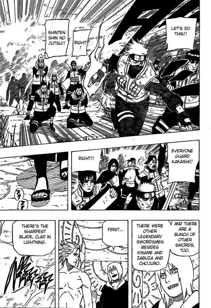 Naruto - Vol.55 Chapter 523 : The Legendary Seven Ninja Swordsmen!!