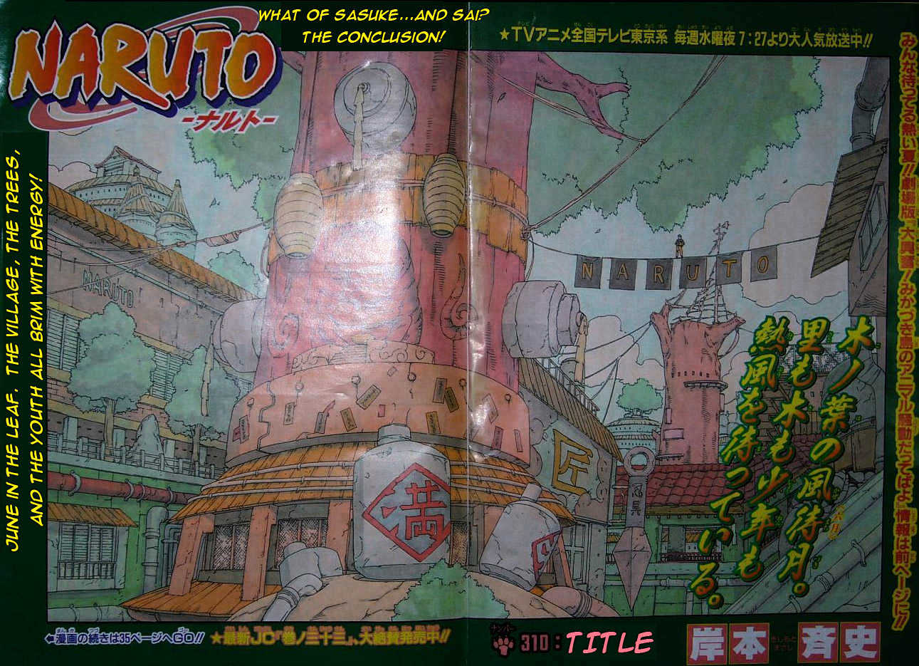 Naruto - Vol.35 Chapter 310 : Title