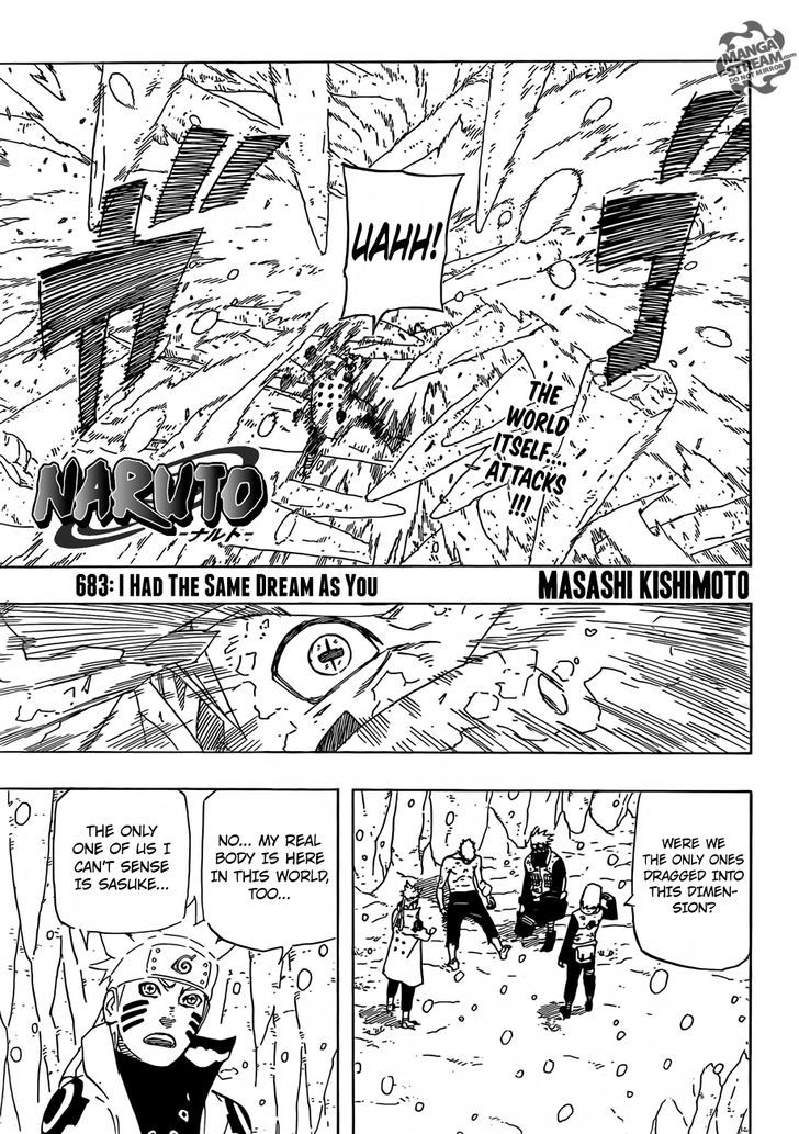 Naruto - Vol.71 Chapter 683 : I Had The Same Dream As You