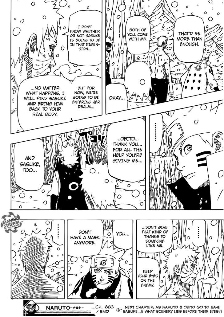 Naruto - Vol.71 Chapter 683 : I Had The Same Dream As You