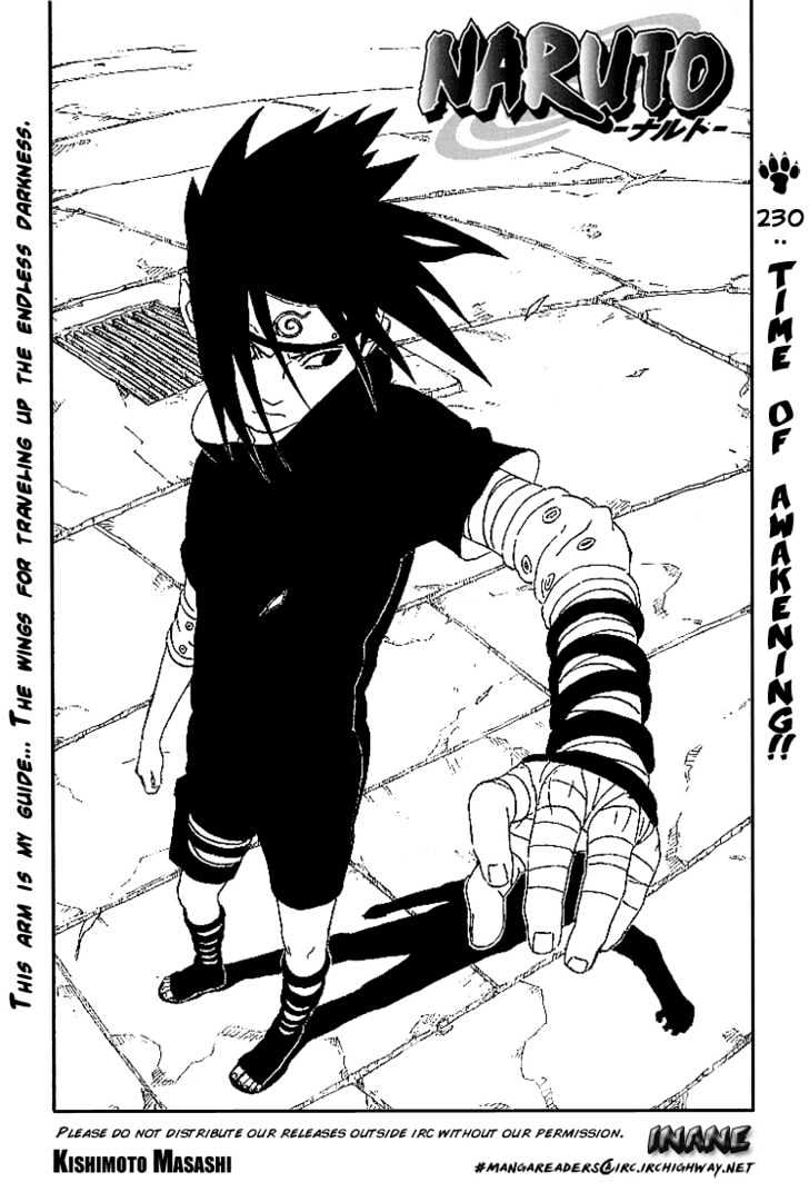 Naruto - Vol.26 Chapter 230 : Time Of Awakening!!