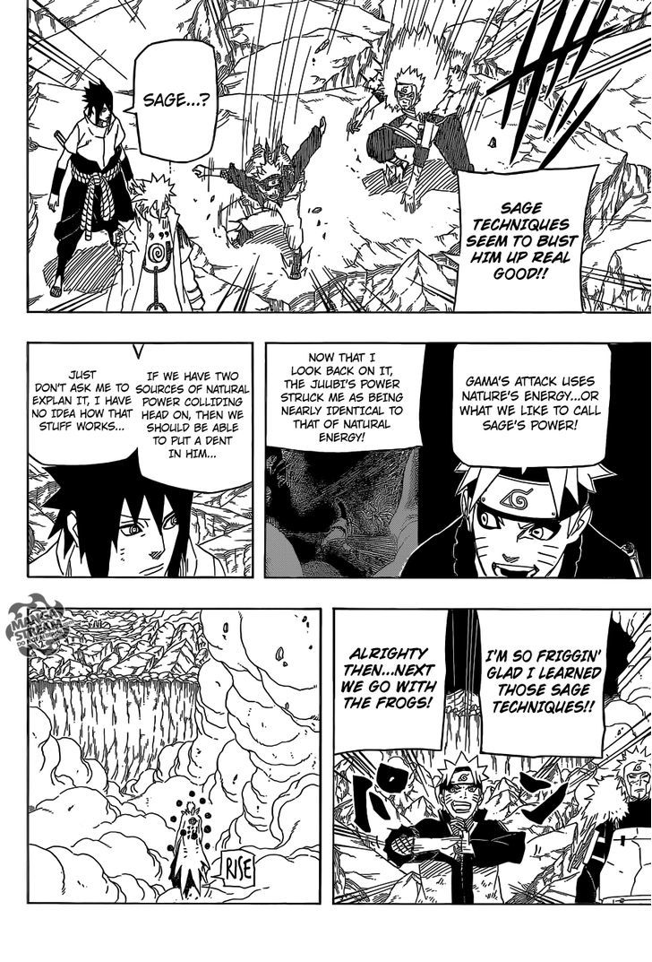 Naruto - Vol.67 Chapter 643 : A Combination Attack…!!